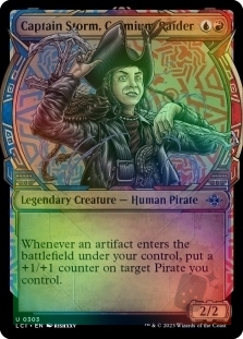 Captain Storm, Cosmium Raider (Showcase)
