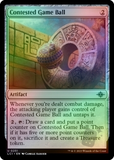 Contested Game Ball