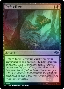 Defossilize
