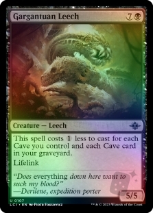Gargantuan Leech