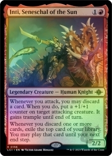 Inti, Seneschal of the Sun (The Lost Caverns of Ixalan Prerelease)