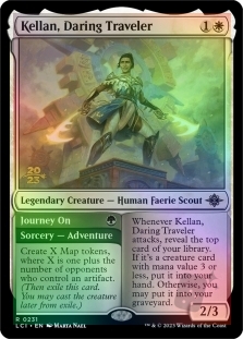 Kellan, Daring Traveler (The Lost Caverns of Ixalan Prerelease)