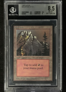 Mountain (B) (BGS Graded 8.5 #0011086296)