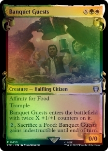 Banquet Guests (Showcase)(Silver Foil)