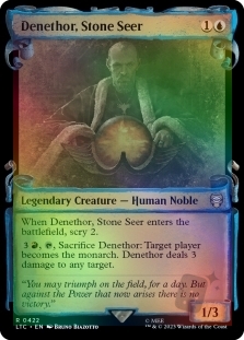 Denethor, Stone Seer (Showcase)(Silver Foil)