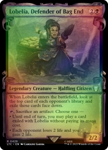 Lobelia, Defender of Bag End (Showcase)(Silver Foil)
