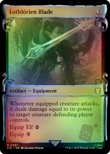 Lothlorien Blade (Showcase)(Silver Foil)