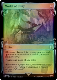 Model of Unity (Showcase)(Silver Foil)