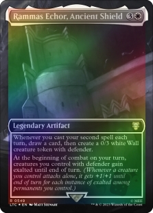 Rammas Echor, Ancient Shield (Borderless)(Surge Foil)