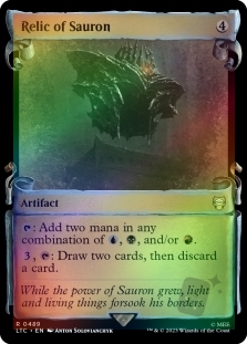 Relic of Sauron (Showcase)(Silver Foil)