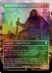 Stonehewer Giant (Borderless)(Silver Foil)