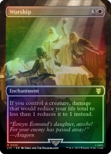 Worship (Borderless)(Silver Foil)