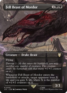 Fell Beast of Mordor (Borderless)