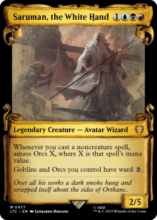 Saruman, the White Hand (Showcase)