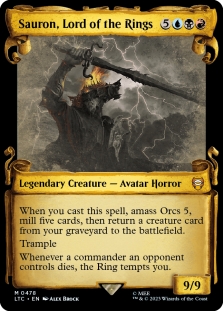 Sauron, Lord of the Rings (Showcase)