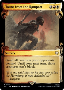 Taunt from the Rampart (Showcase)