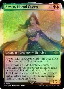 Arwen, Mortal Queen (Extended Art)(Surge Foil)