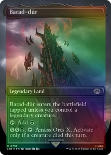 Barad-dûr (Borderless)(Surge Foil)