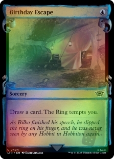 Birthday Escape (Showcase)(Silver Foil)