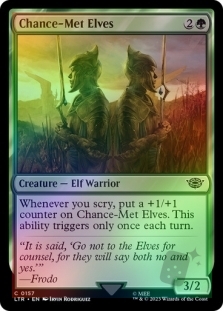 Chance-Met Elves (Showcase)(Silver Foil)