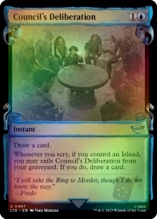 Council's Deliberation (Showcase)(Silver Foil)