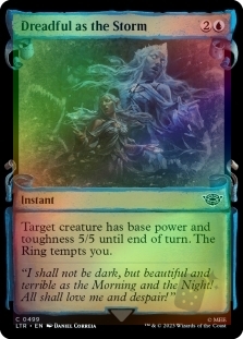 Dreadful as the Storm (Showcase)(Silver Foil)