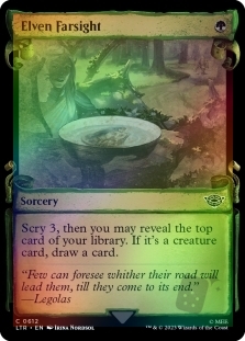 Elven Farsight (Showcase)(Silver Foil)