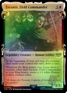 Faramir, Field Commander (Showcase)(Silver Foil)(465)