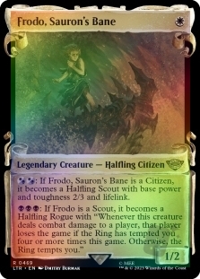 Frodo, Sauron's Bane (Showcase)(Silver Foil)(469)