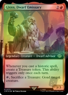 Is This Minas Tirith Surge Foil? : r/mtg