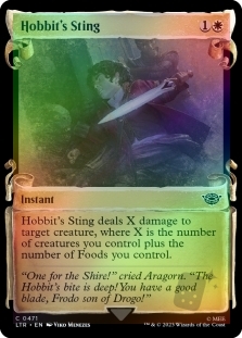 Hobbit's Sting (Showcase)(Silver Foil)