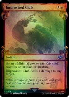 Improvised Club (Showcase)(Silver Foil)