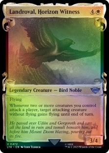 Landroval, Horizon Witness (Showcase)(Silver Foil)