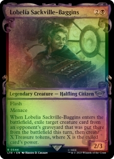 Lobelia Sackville-Baggins (Showcase)(Silver Foil)