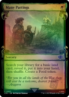 Many Partings (Showcase)(Silver Foil)