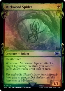 Mirkwood Spider (Showcase)(Silver Foil)