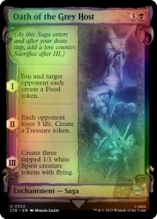 Oath of the Grey Host (Showcase)(Silver Foil)