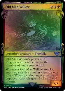 Old Man Willow (Showcase)(Silver Foil)