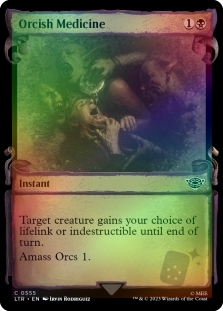 Orcish Medicine (Showcase)(Silver Foil)