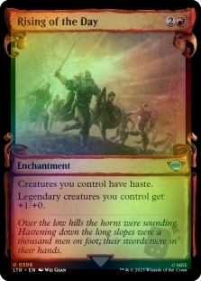 Rising of the Day (Showcase)(Silver Foil)