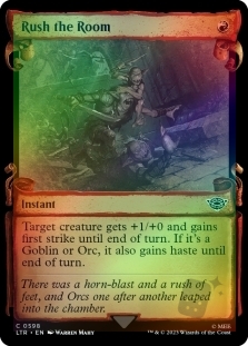 Rush the Room (Showcase)(Silver Foil)