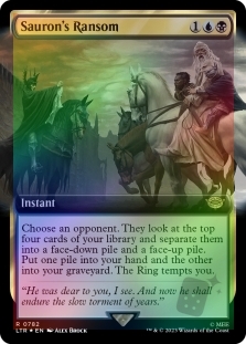 Sauron's Ransom (Extended Art)(Surge Foil)