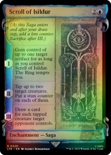 Scroll of Isildur (Showcase)(Silver Foil)