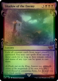 Shadow of the Enemy (Showcase)(Silver Foil)