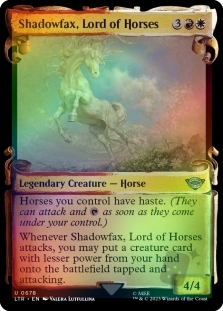 Shadowfax, Lord of Horses (Showcase)(Silver Foil)
