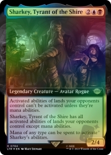 Sharkey, Tyrant of the Shire (Extended Art)(Surge Foil)