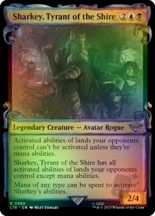 Sharkey, Tyrant of the Shire (Showcase)(Silver Foil)