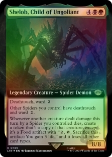 Shelob, Child of Ungoliant (Extended Art)(Surge Foil)
