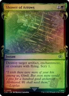 Shower of Arrows (Showcase)(Silver Foil)