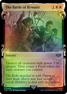 The Battle of Bywater (Showcase)(Silver Foil)
